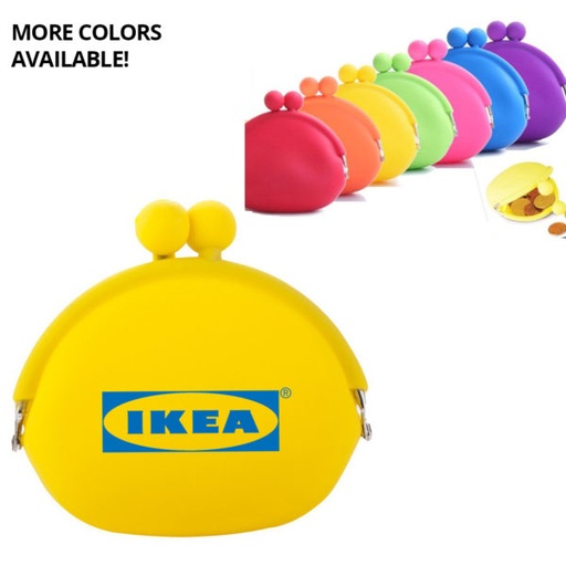 [MP1876] Silicone Ladies Mini Coin Purse