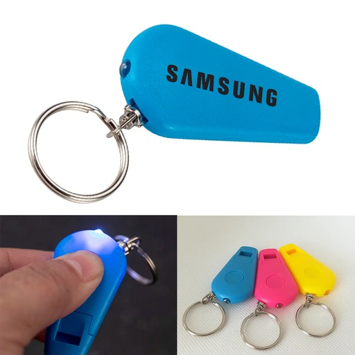 [WT9223] Magic Flashlight Whistle Keychain