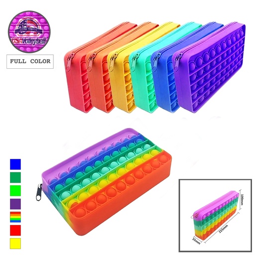 [ST6999] Pop-It Pencil Case Holder - Full-Color Printed