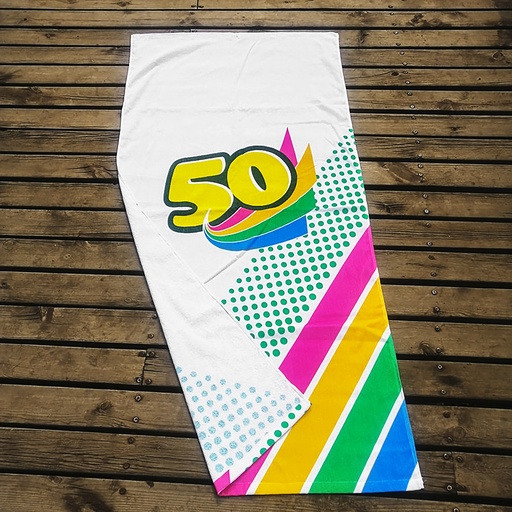 [CT2445] Premium Full Color Superfine Fiber Beach Towel 27.5" x 55"