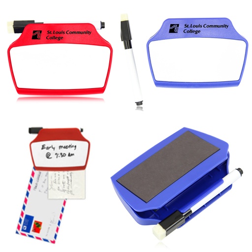 [MB1154] White Board W/ Marker And Note Clip Set