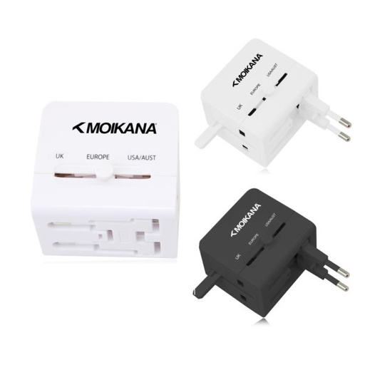 [TA6890] Worldwide Power Adapter W/ USB Port